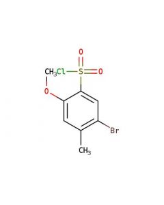 Astatech 5-BROMO-2-METHOXY-4-METHYLBENZENESULFONYL CHLORIDE; 0.25G; Purity 95%; MDL-MFCD21091529
